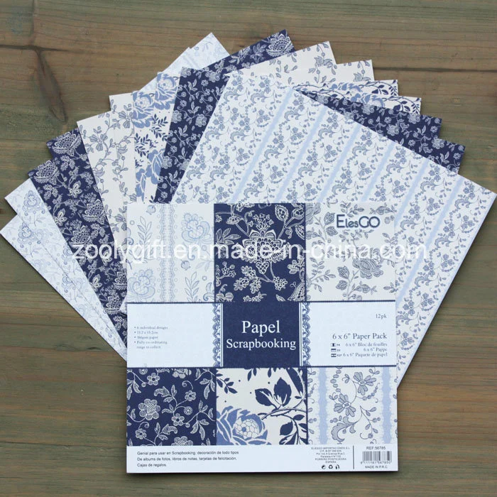 DIY Scrapbooking 6X6" Patterned Paper Pack Handmade Scrapbook Paper