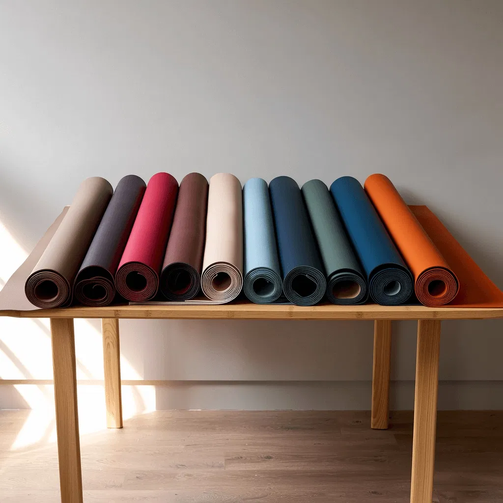 Heavy-Duty Silicone-Coated Vegan Leather for Outdoor Backpack Crafting