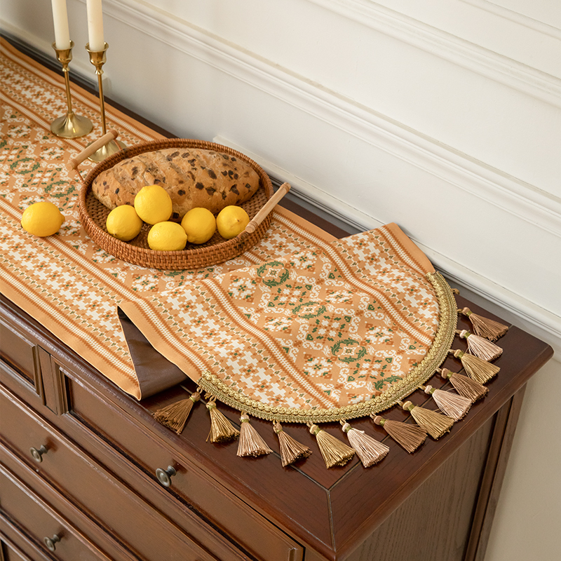 Vibrant Decorative Tablecloth Enhances Your Festive Dining Table