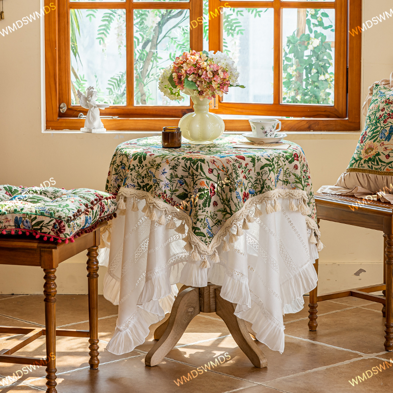 Premium Festive Tablecloth with Durable Polyester Table Protector