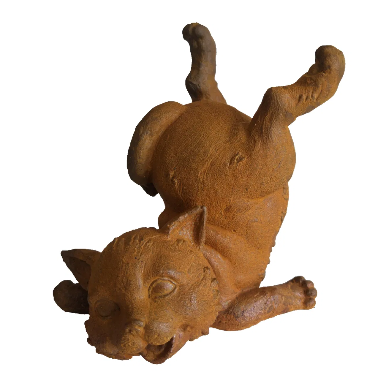 Long Lasting Solid Structure Home Garden Cast Iron Sculpture for Yard Decor