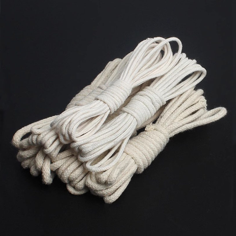 Wholesale Braid Decorative Natural Cotton Rope Strands Twisted Macrame Cord for Crafts