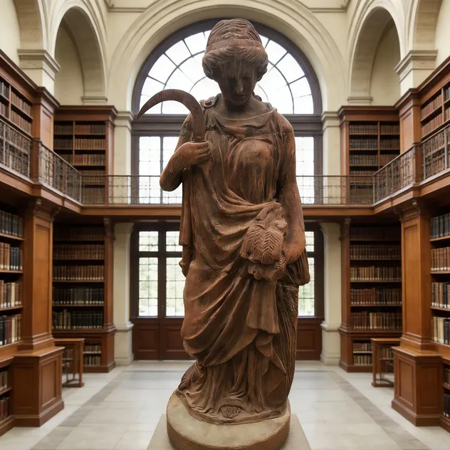 Cast Iron Sculpture Detail 1