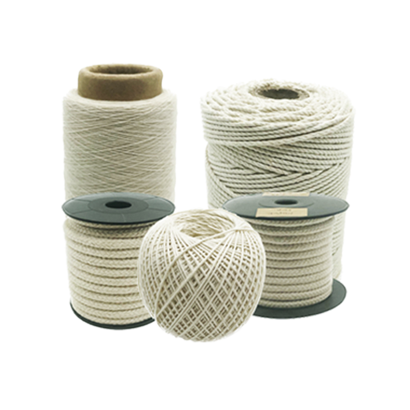 Braided Cotton Rope or Twisted Decorative Natural Color Macrame Cord for Crafts