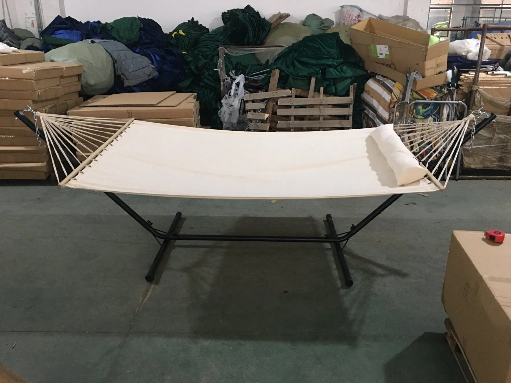 Luxurious Macrame Natural Hammock with Stick