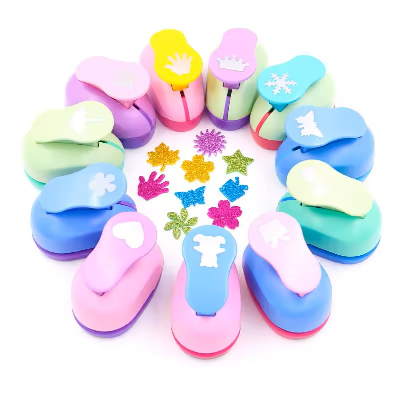 DIY Different Scrapbook Paper Craft Punch Mini Paper Hole Punchers