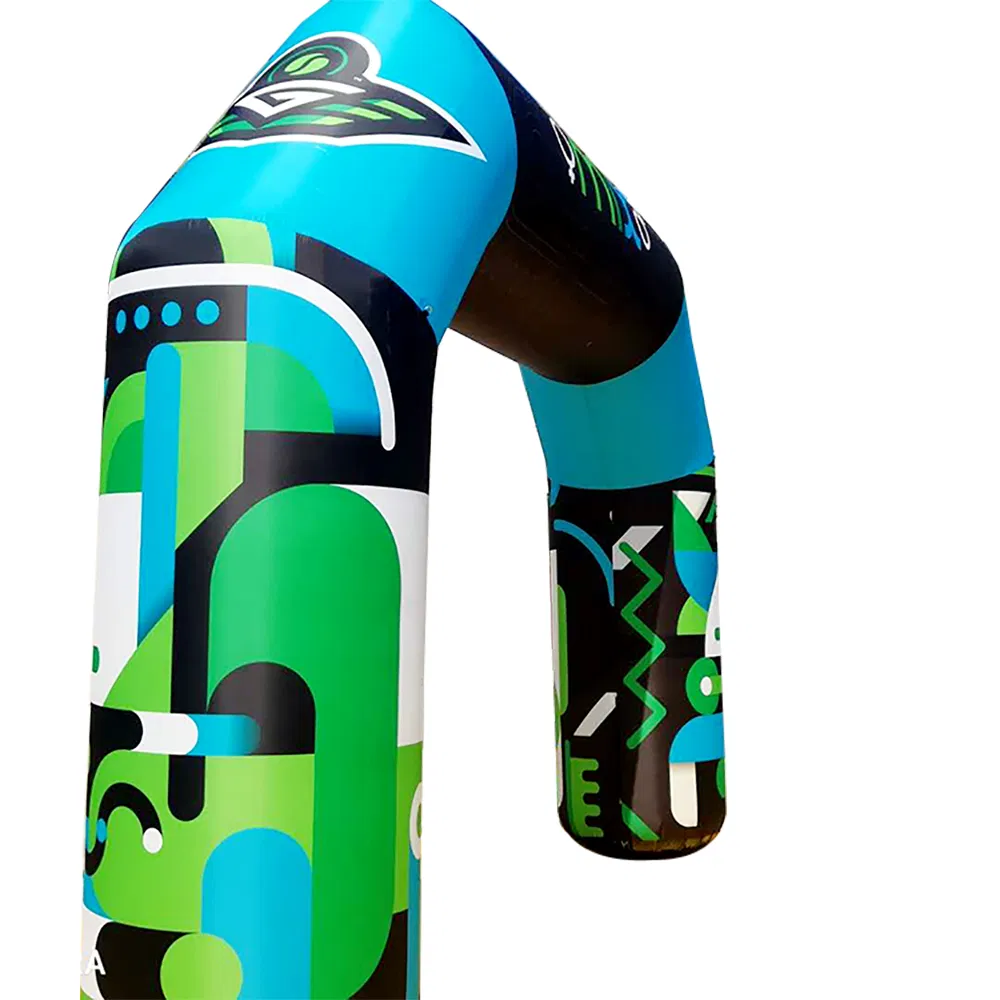 Custom Christmas Holiday Party Decoration balloon Inflatable Arch