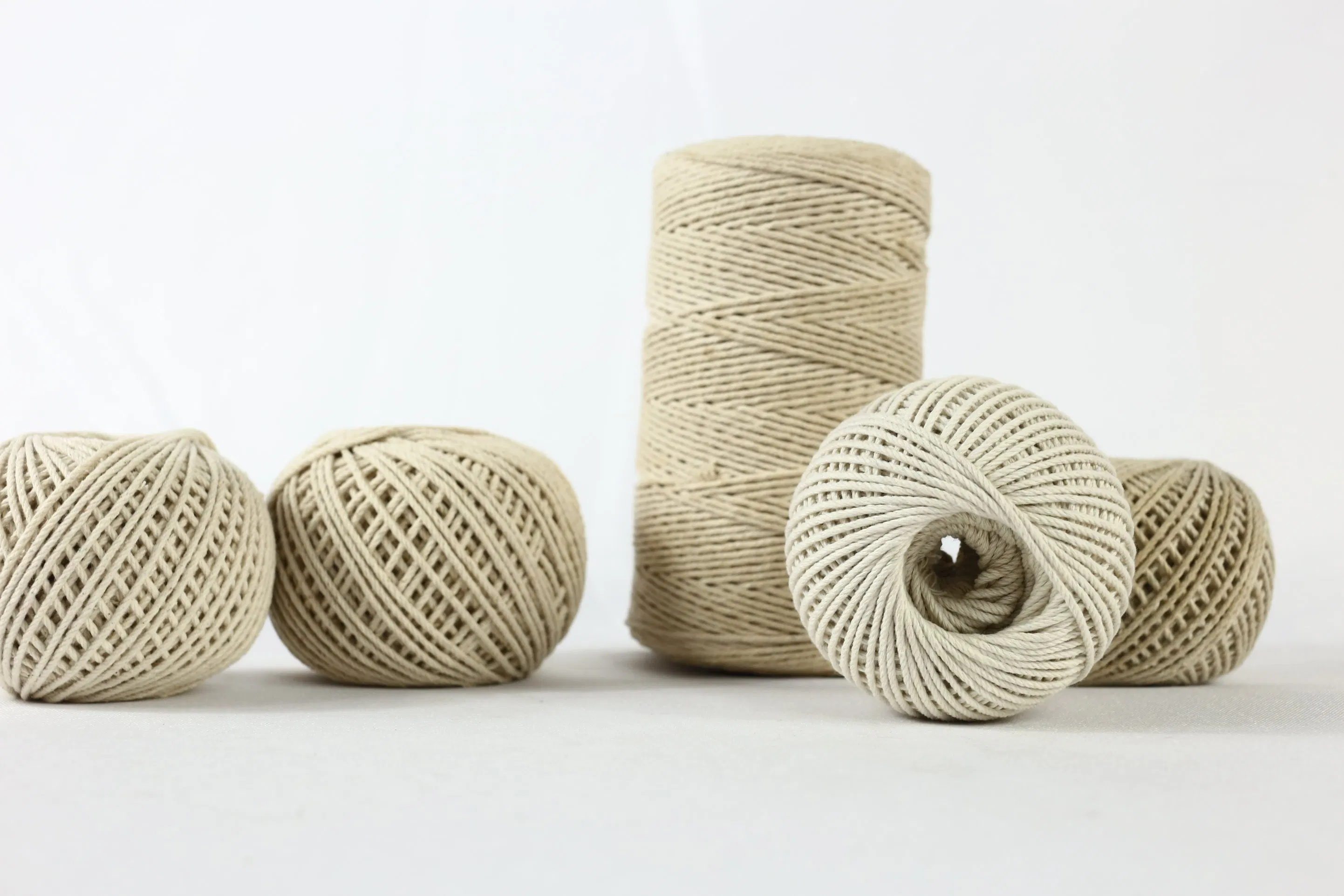 100% Natural Cotton Yarn Twine Macrame Twine for Decoration/ Binding/Kitchen/Household Use