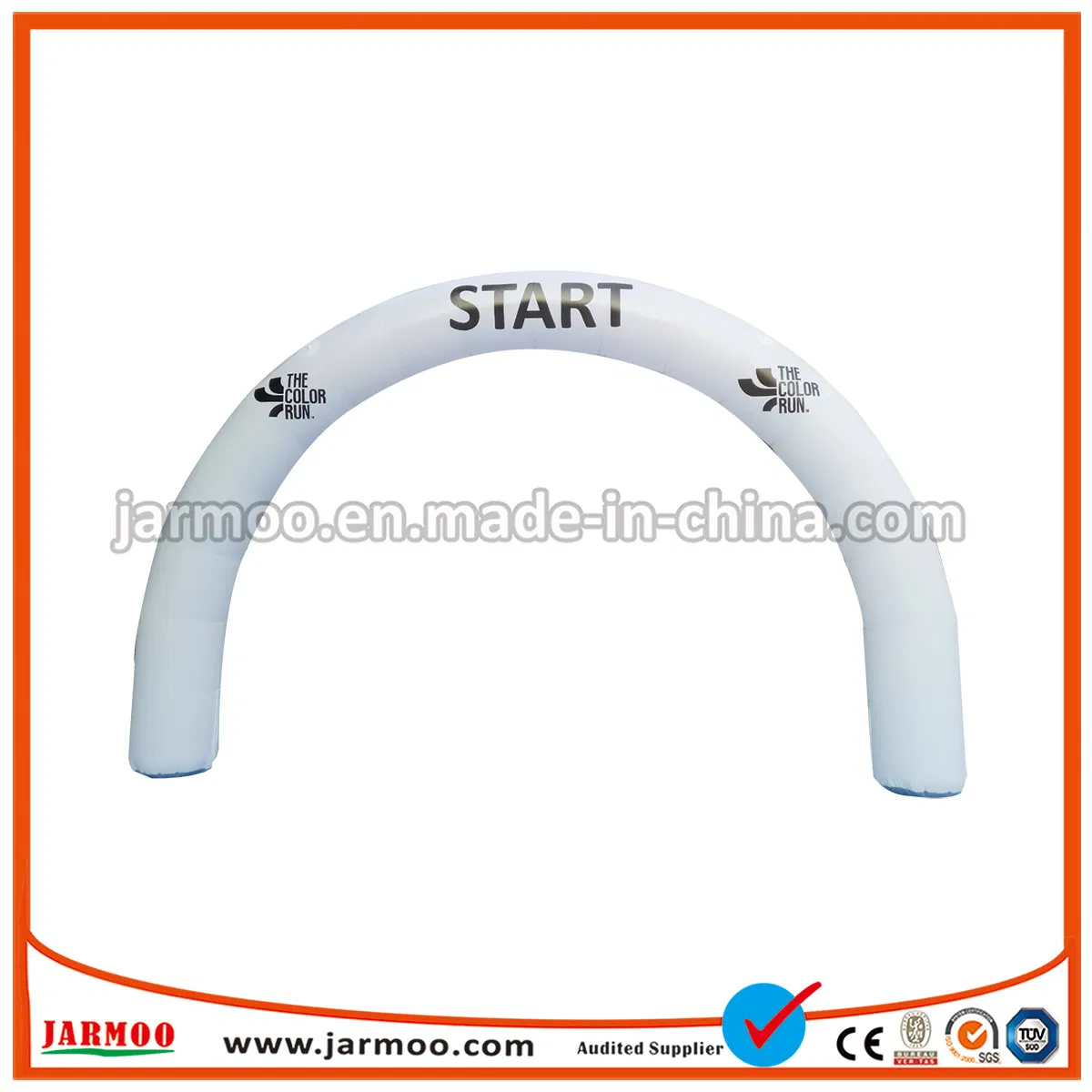 Promotional Custom Finish Line Balloon Inflatable Arch with Logo