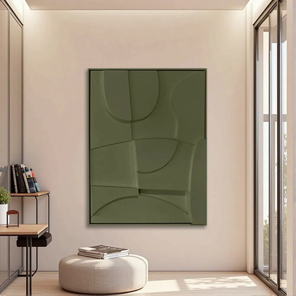 Modern 3D Resin Wall Art for Stylish Home Interiors