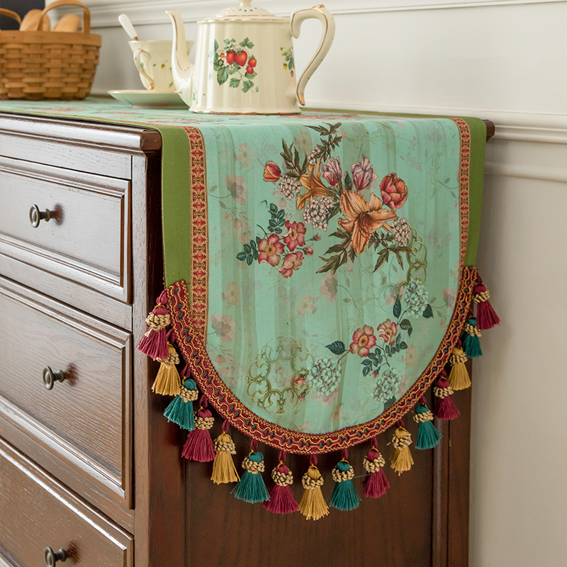 Vibrant Decorative Tablecloth Enhances Your Festive Dining Table