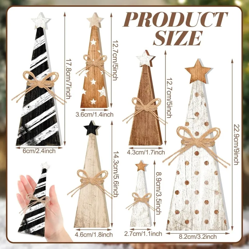 Wooden Christmas Tree Sign