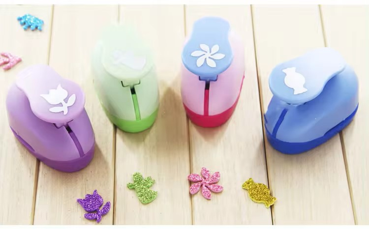 DIY Different Scrapbook Paper Craft Punch Mini Paper Hole Punchers