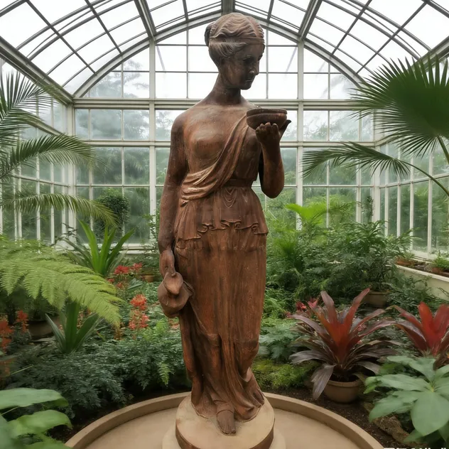 Cast Iron Sculpture Detail 2