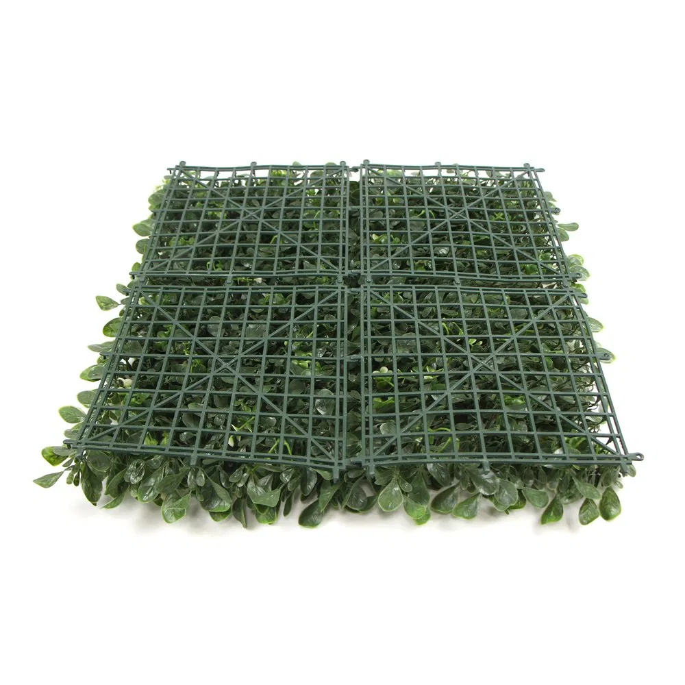 High Quality 50*50 Cm Fake Green Wall Artificial Vertical Garden Customized for Indoor Wall Decoration