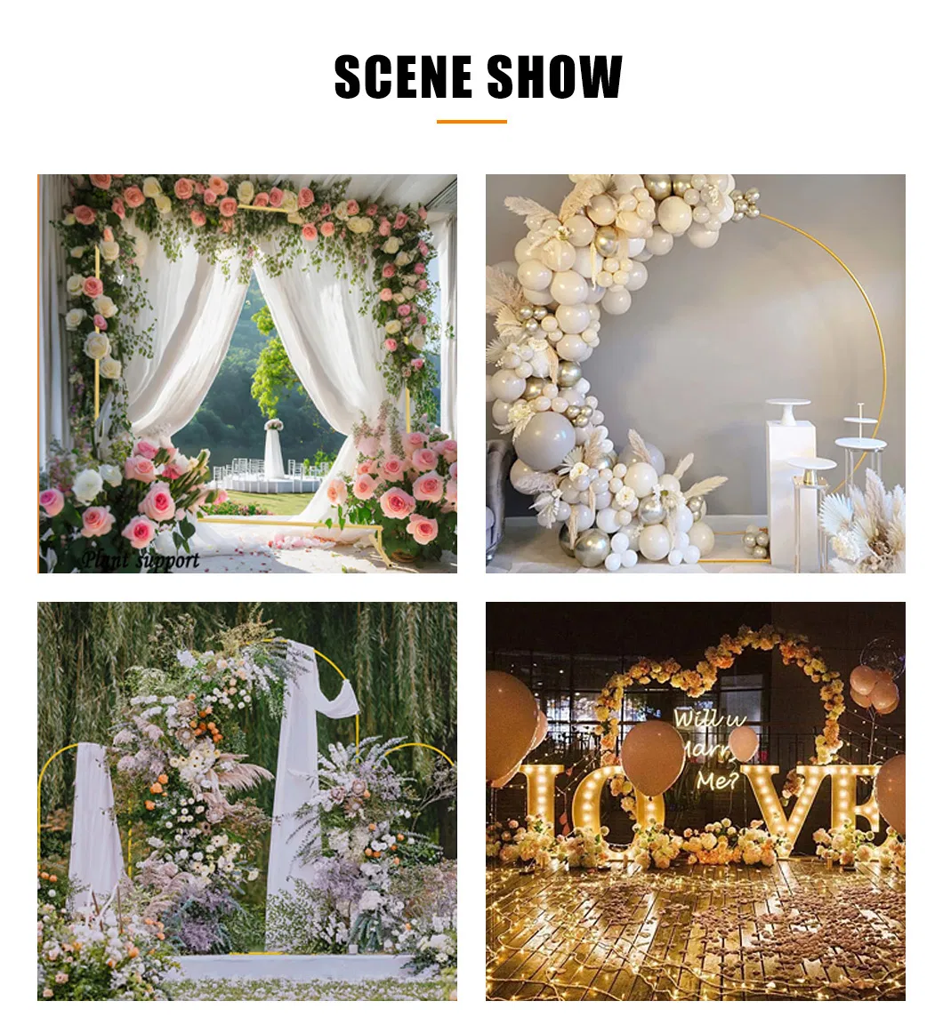 Ceremony Anniversary Decoration Arch