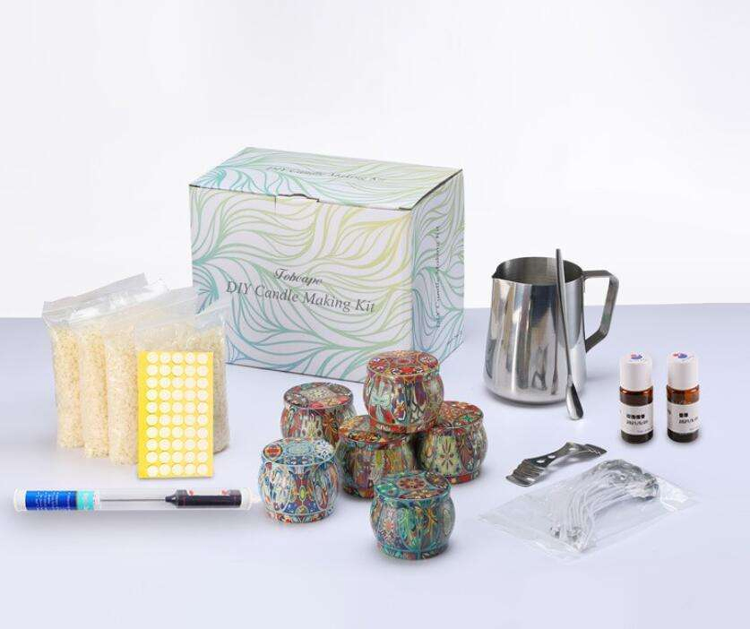 Hot-Sale DIY Candle Making Kits for Adults: Scented Supplies with Soy Wax