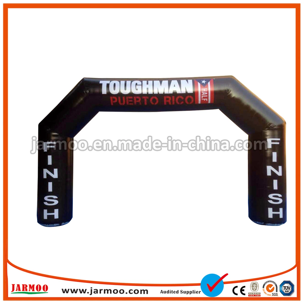 Customized Logo Inflatable Event Advertising Sports Air Tight Balloon Arch