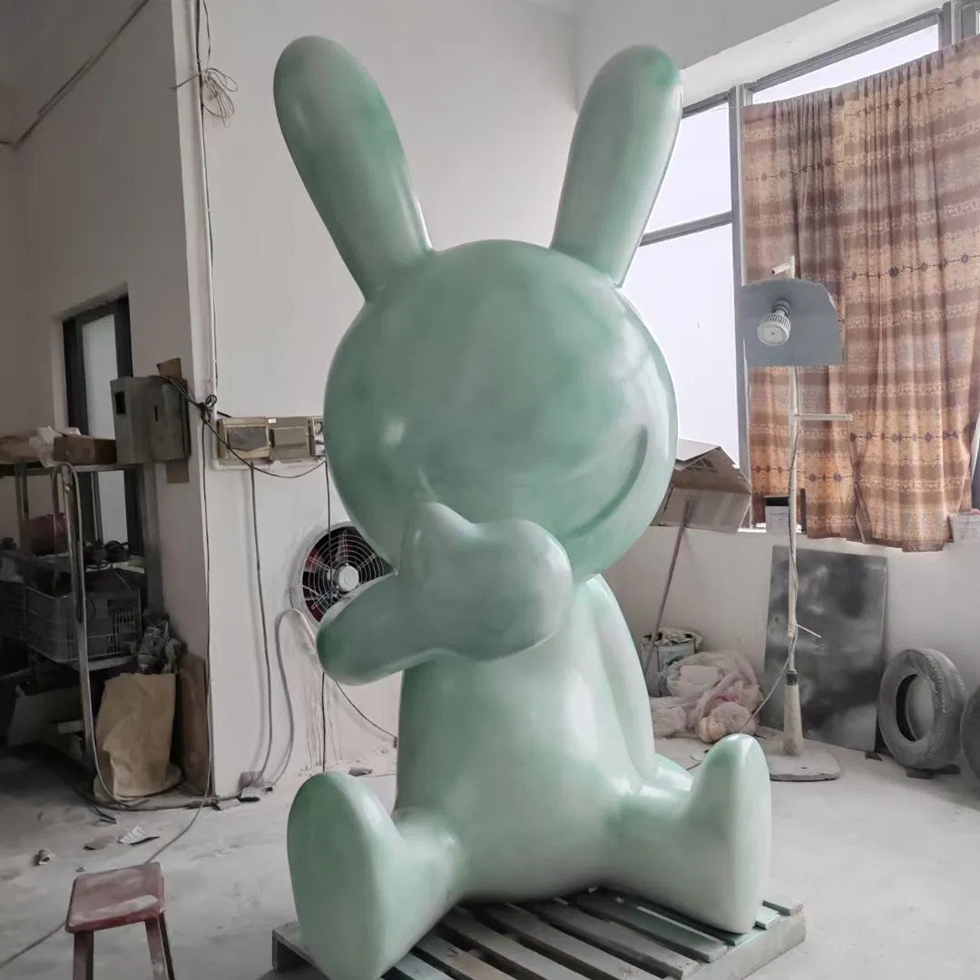 Kindergarten Garden Decor Outdoor Resin Fiberglass Sculpture Animal Art