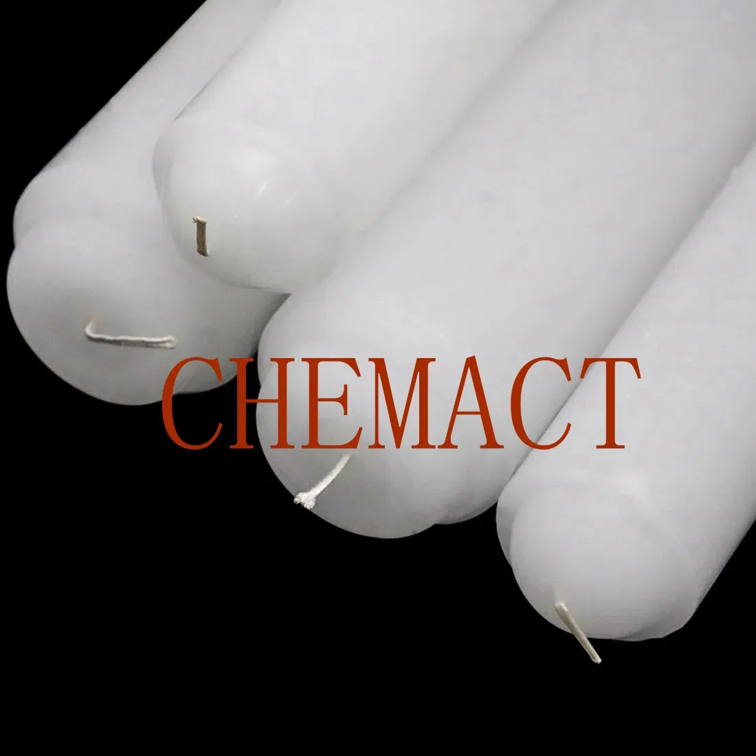 Candle Factory Making Unscented Paraffin Wax White Candle Stick