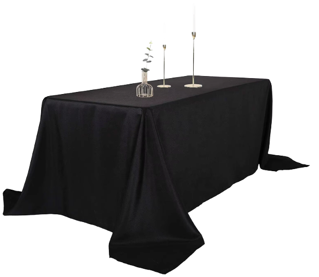 Bulk Order Polyester Glitter Tablecloth Custom Perfect for Festive Decorations