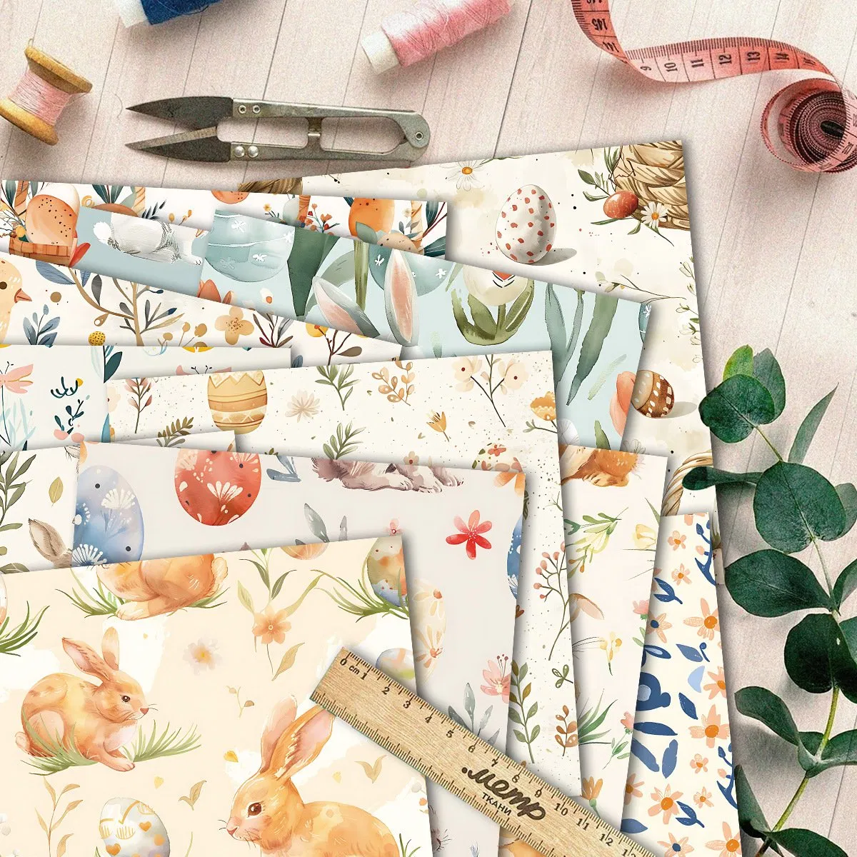 Creative Easter Bunny Scrapbook for Memorable Spring Celebrations