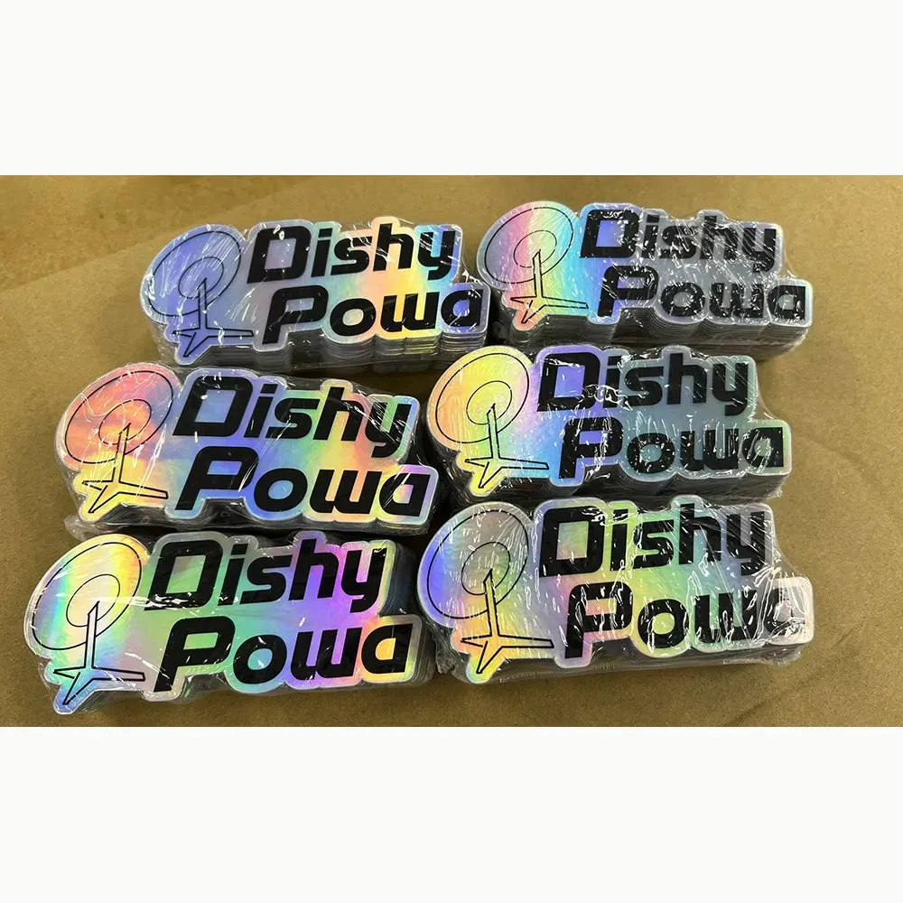 Custom 1ftx15FT Glossy Rainbow Holographic Silver Chrome Vinyl Stickers for Silhouette Cameo Decals Signs Windows