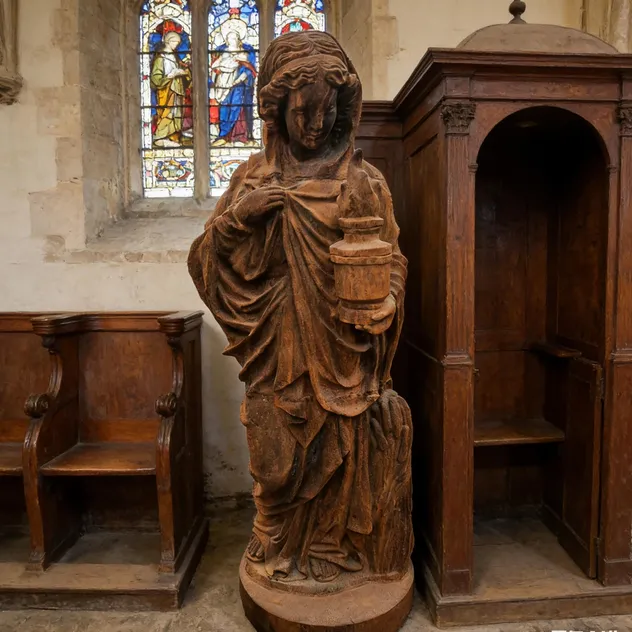 Cast Iron Sculpture View 1