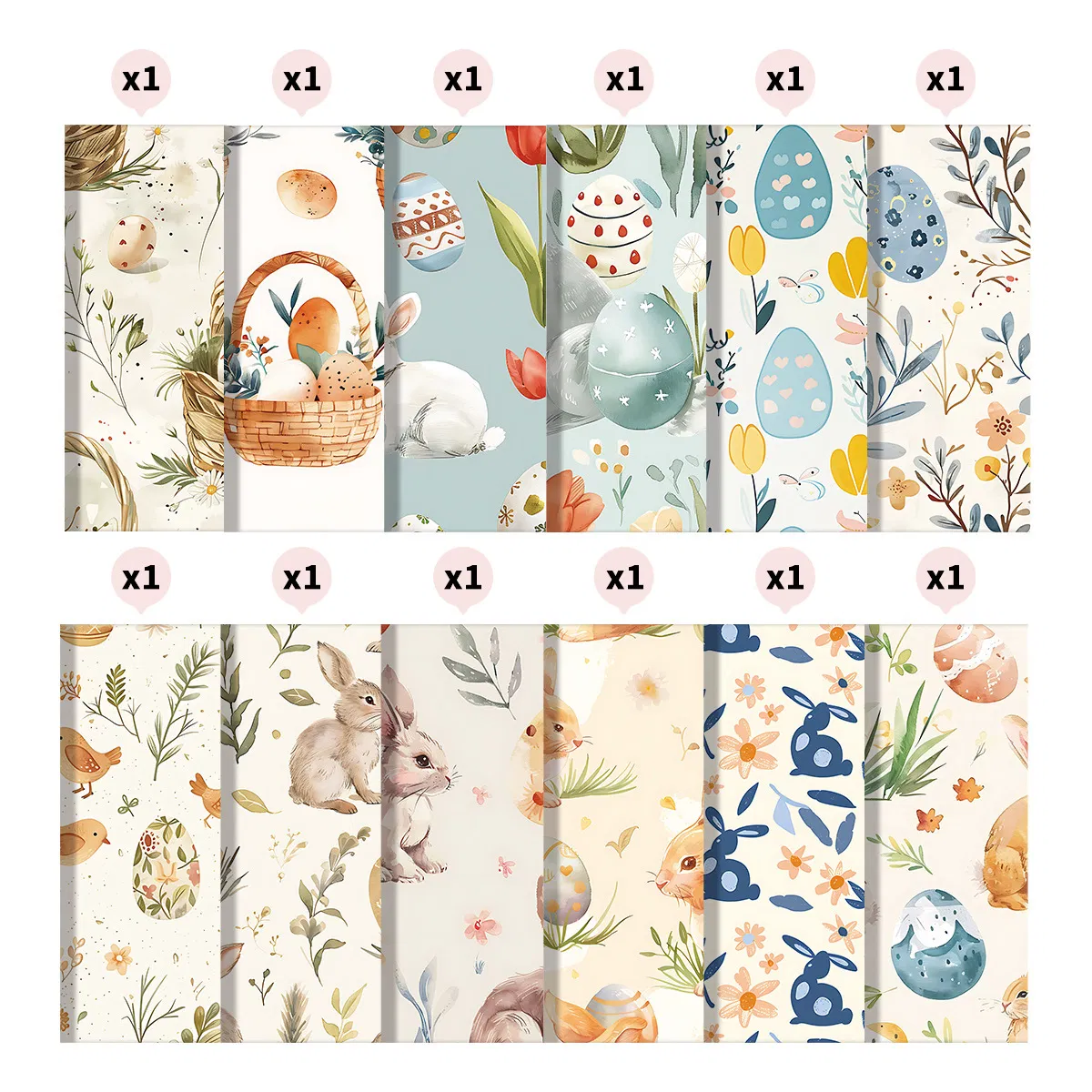 Creative Easter Bunny Scrapbook