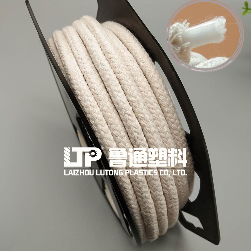 Cotton Rope Natural White for Macrame Cord and Massive Braided Natural Rope