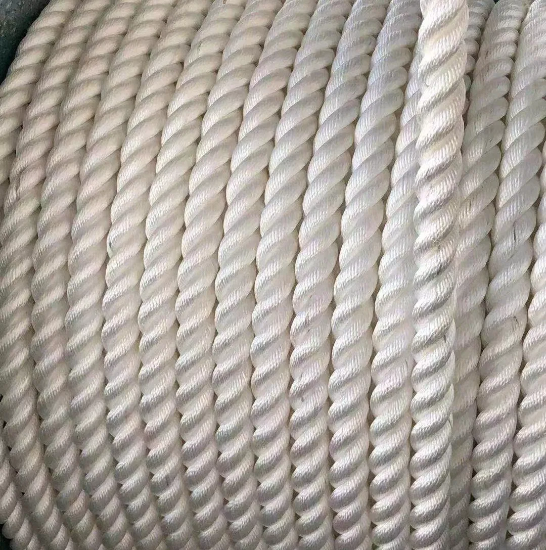 4. Nylon Rope for Mooring 8/12 Strand High Strength Braided Marine Polyamide PE PP Multifilament Polypropylene Plastic Polyester Macrame Rope