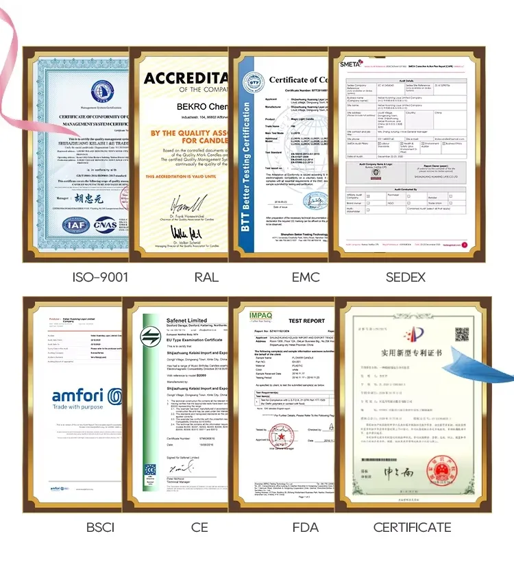 Product Certifications