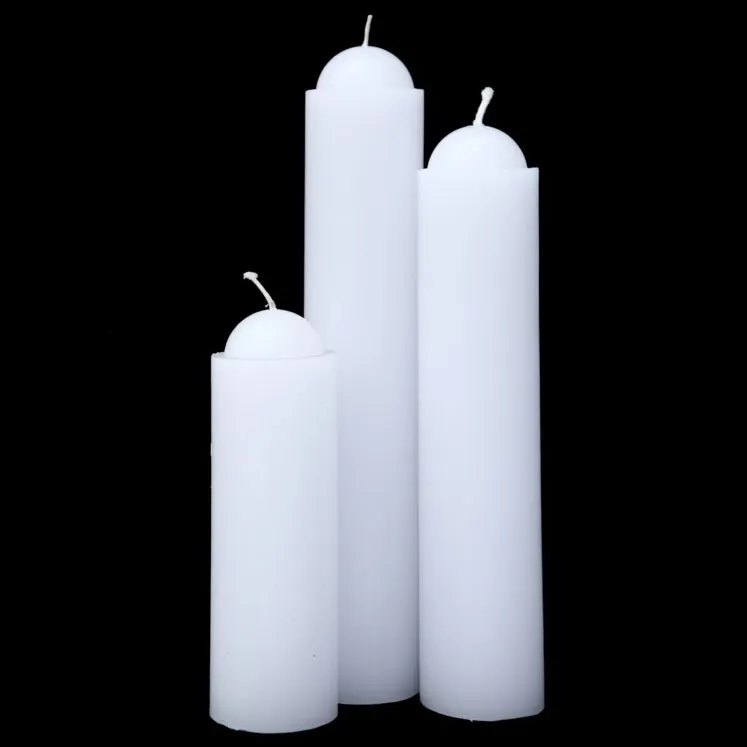 Paraffin Wax White Candle Stick 1