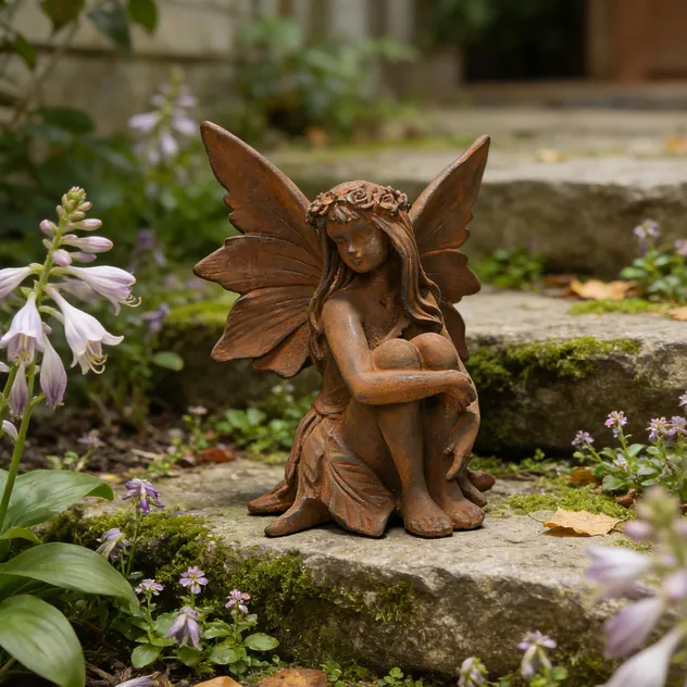 Child Angel Sculpture 1