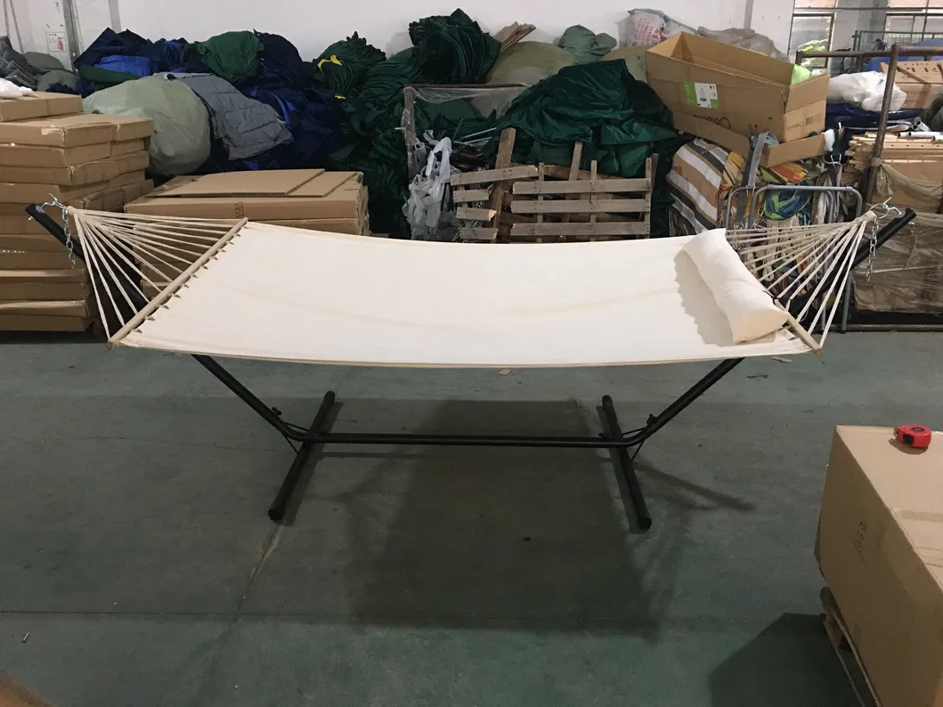 Hammock with Stick Detail