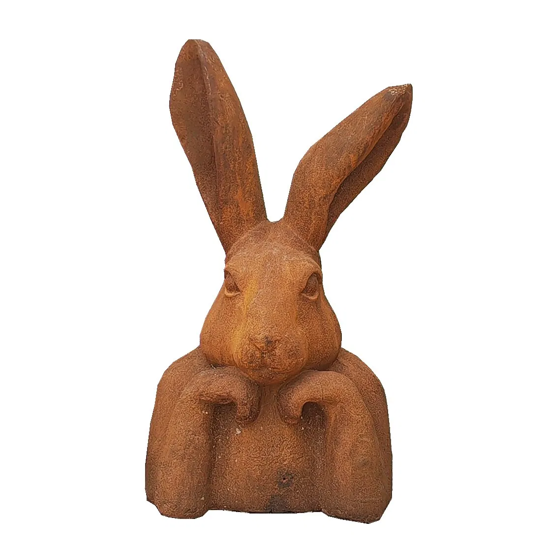 Antique Rustic Bunny Garden Sculpture Yh-38 Collectible Ornament
