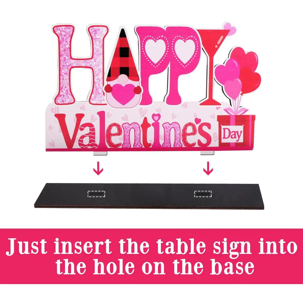 Valentine Wood Sign 3