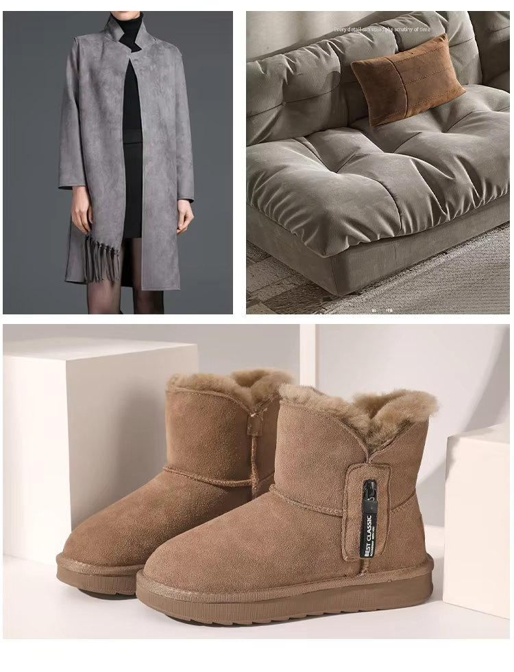 Premium Faux Suede Leather Rolls for Fashion and Crafting