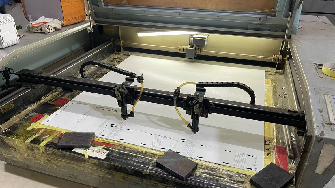 Precision laser cutting of decorative items