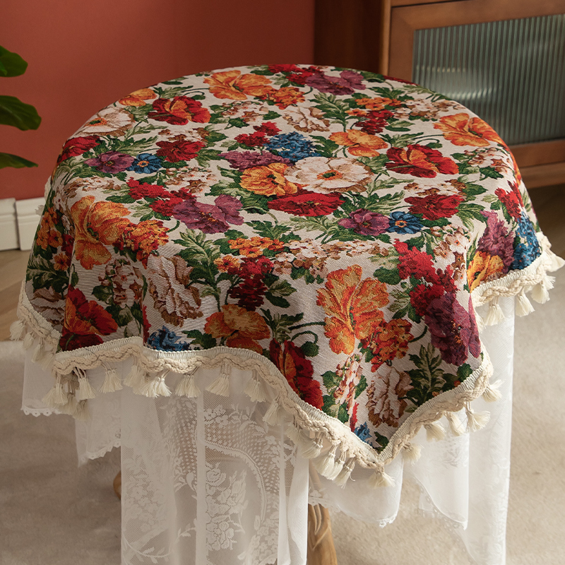 Premium Festive Tablecloth with Durable Polyester Table Protector