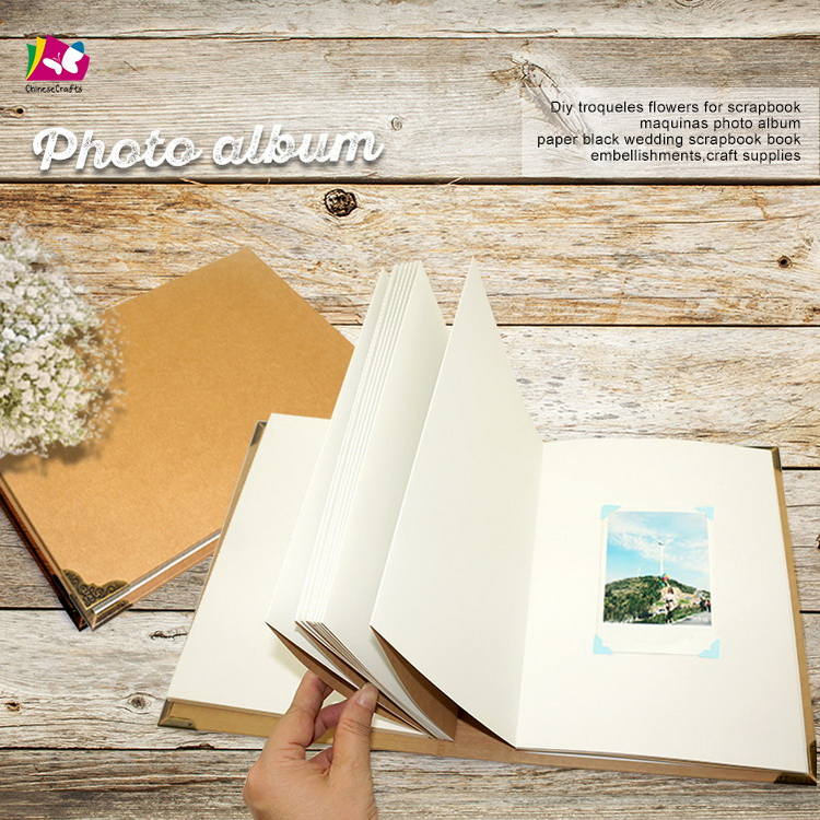 Price Blank Promotion Custom Environmental Kraft Paper DIY Scrapbook Photo Album