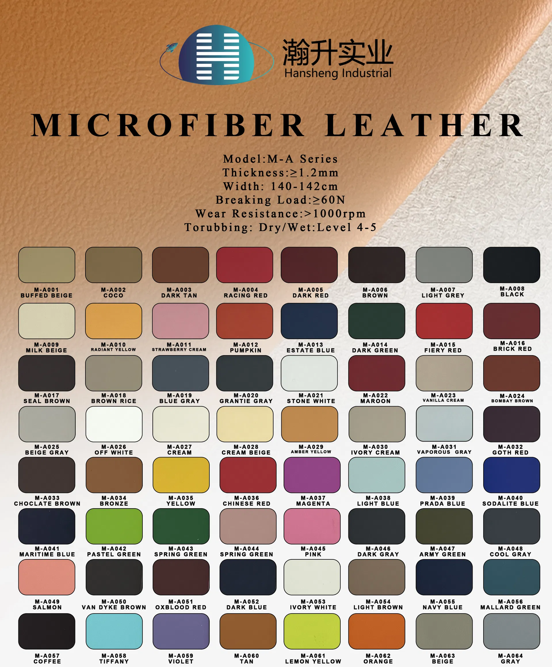 Nappa Microfiber Leather