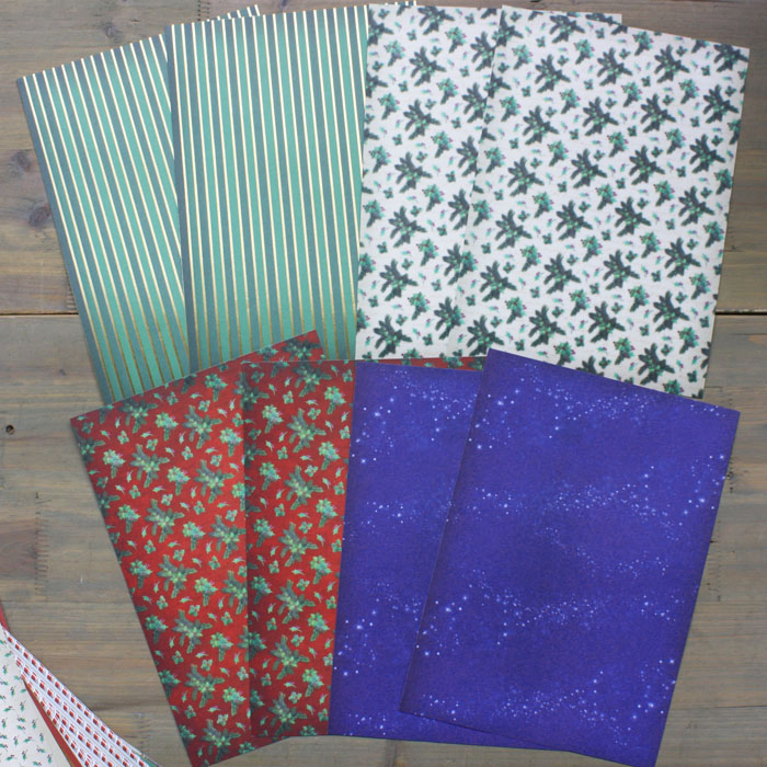 Christmas DIY Scrapbooking A4 Patterned Paper Pack Handmade Scrapbook Paper