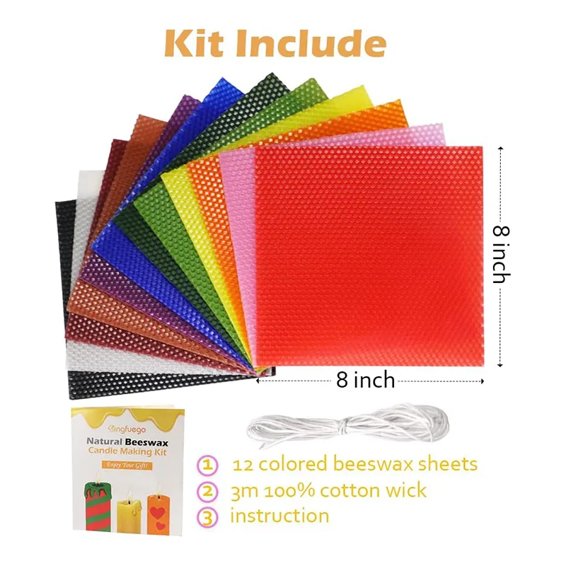 Colorful Beeswax Kit