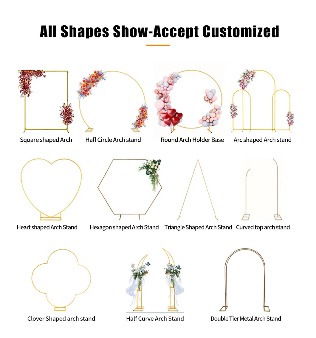 Metal Balloon Frame Wedding Arch
