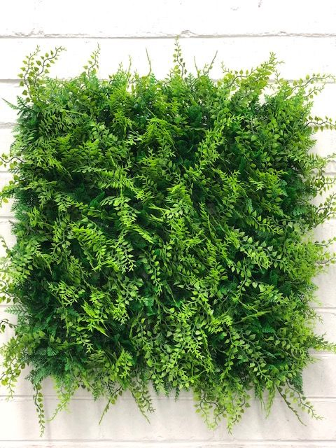 Lush 100X100 Cm Faux Vertical Garden for Stunning Home Decor