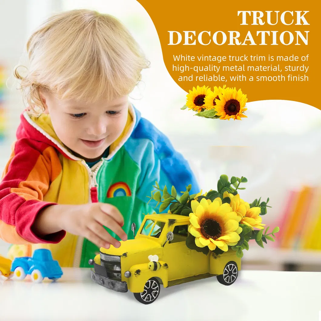 Yellow Truck Front Perspective