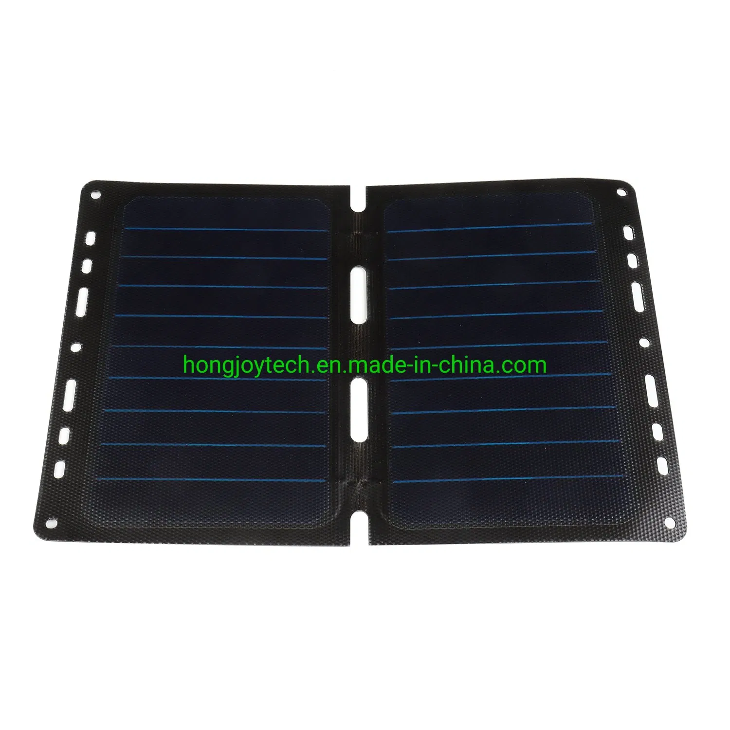 Tamaño de papel grande, energía potente, dispositivos móviles al aire libre 21W 28W panel solar plegable de PV de cristal único laminado para mascotas con controlador solar MPPT de salidas duales