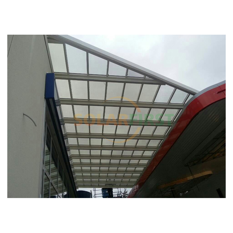 30% 40% 50% Panel Solar de Película Delgada Cdte Transparente BIPV para Carport