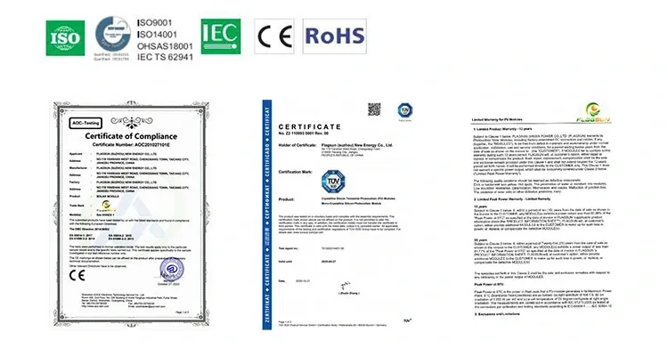 Certificaciones